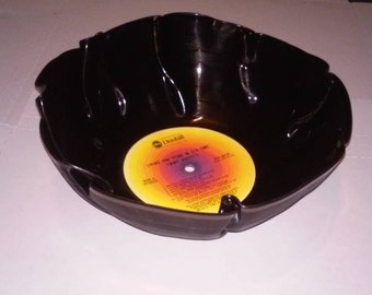 Jimmy Buffett Vinyl Record Bowl great for chips or popcorn Free Shipping