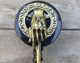 Game of Thrones Retractable Badge Reel/Hand of the King/Tv show fan/RN Badge/Brooch Lanyard/Cute Badge Reel/ID Holder/RN Graduation Gift