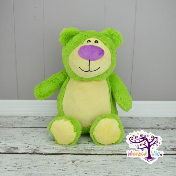 lime green teddy