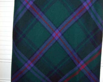 Vintage Eddie Bauer Wool Plaid Short Skirt Size 12 Preppy Career School Find !