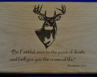 Confirmation Gift ~ Wood Valet ~ Gift For Confirmation ~ Christian Gifts ~ Engraved Wood Box ~ First Communion Gift ~ Gift For Pastor ~ Box