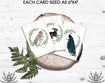 TABLE SIGN, woodland Table sign, woodland table number, forest table numbers, fox table sign, woodland wedding theme, forest wedding