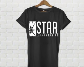 Star Labs T-shirt Unisex The Flash TV shows Science Superhero DC comics