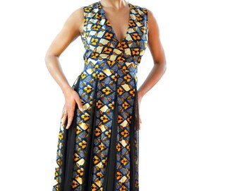 Super Sale ImbieCM mesh African Print dress