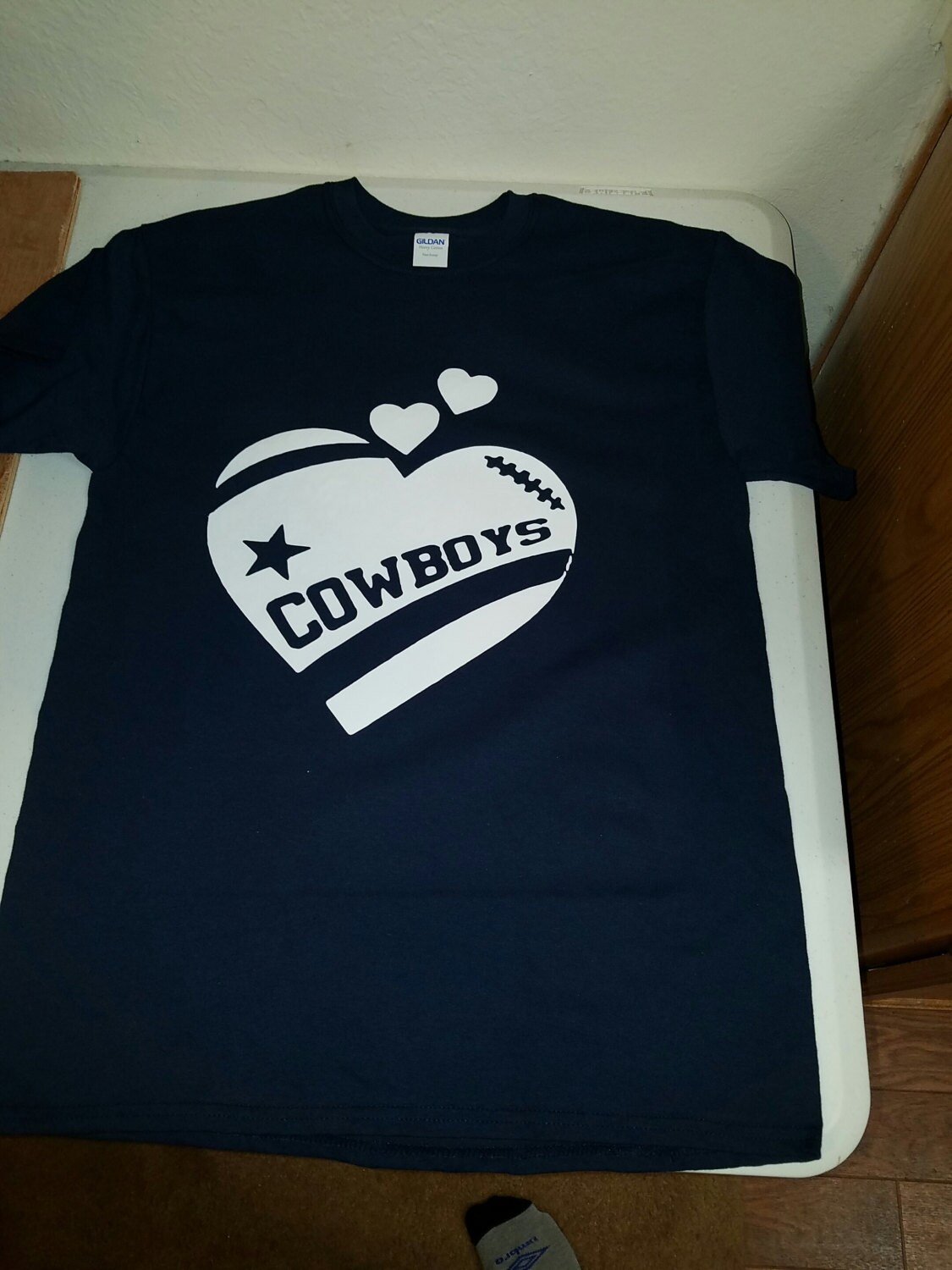 i heart cowboys shirt