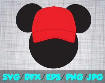 Download Mickey hat svg | Etsy