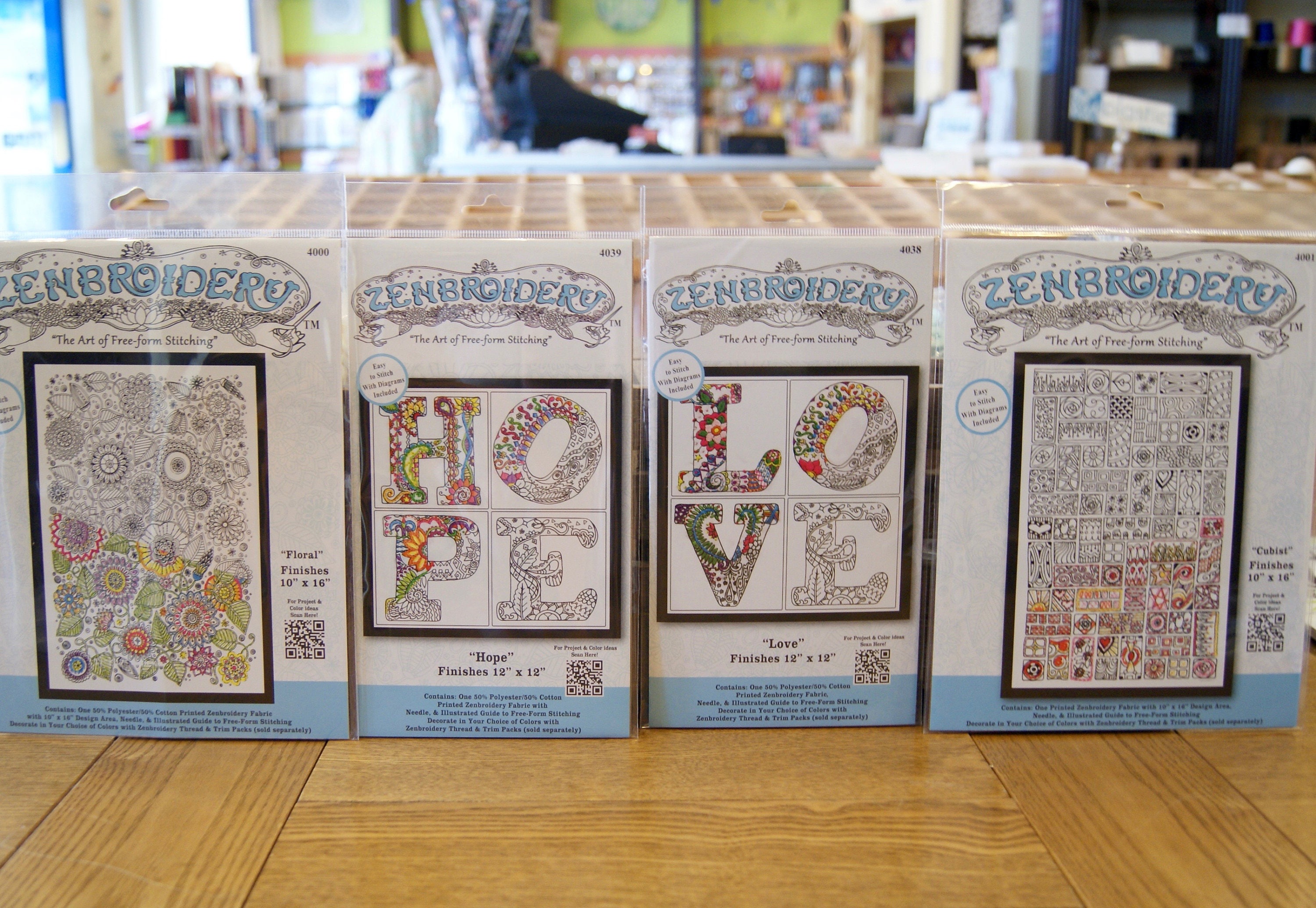 Zenbroidery Hand Embroidery Kits from MadebyBunyip on Etsy Studio