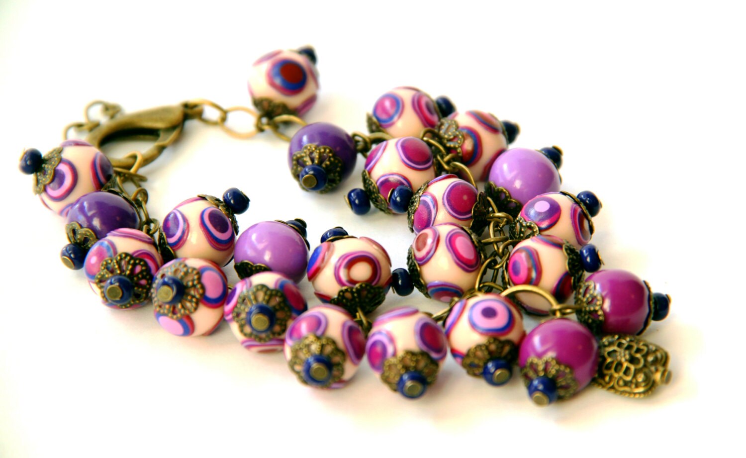 Women's everyday jewelry Bohemian bracelets Colorful White