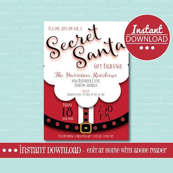 secret-santa-party-invitation-royalty-free-vector-image