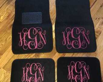 Monogram Car Floor Mats
