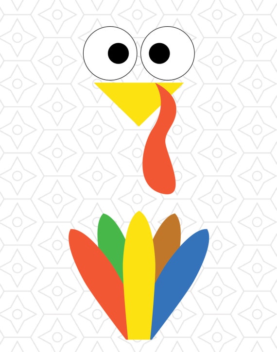 Download Thanksgiving Turkey Baby Onesie Design, SVG, DXF, EPS ...