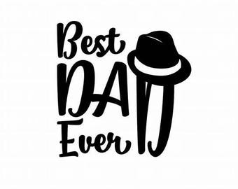 Best Dad Ever - Father's Day Gift - Fathers Day - Best Dad Ever Decal - Dad Decal - Fathers Day Gift For Dad - Fathers Day Gift For Grandpa