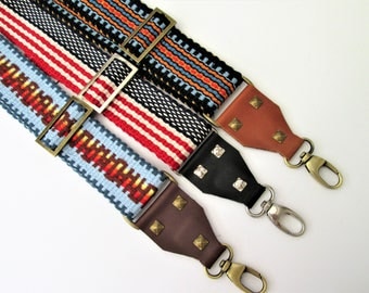 Add On Hardware:Convert a Guitar Strap to a Handbag Strap/Cross Body Strap/ Leather or Non-Leather Hardware