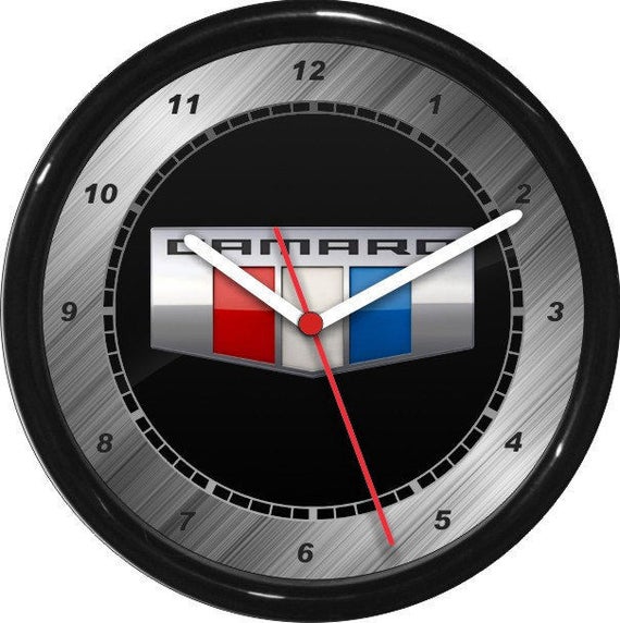 12.5 Camaro Wall Clock Garage Work Shop Gift