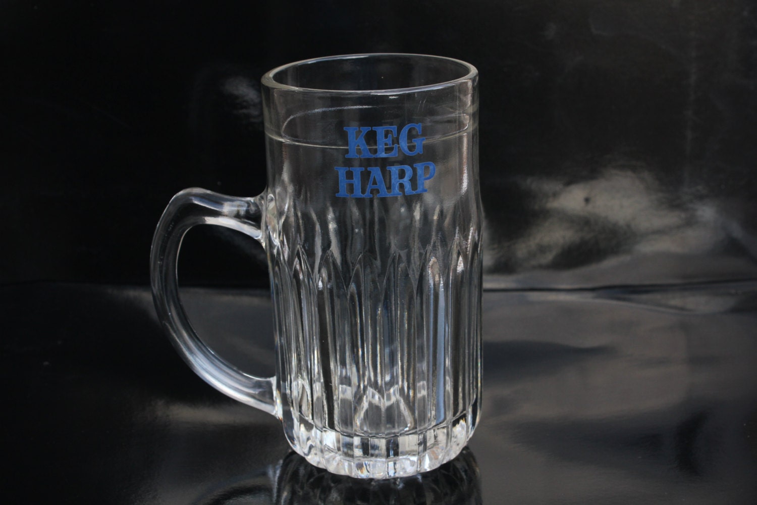 Vintage Harp lager Beer Half Pint Glass by BlueFoxCollectibles