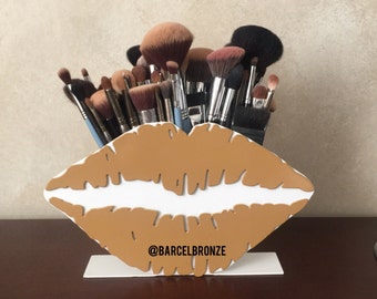 Makeup brush holder, Makeup Organizer, Makeup Brushes, Makeup Vanity, Bathroom Organization, Bathroom Storage, Makeup Brush Organizer, Bath