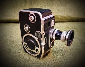 1953 Bolex Paillard B8 8mm Movie Camera