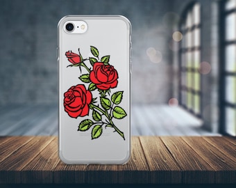 Rose iPhone Case. Rose Phone Case. Rose iPhone 7 case. Rose iPhone 6 Case. Rose iPhone 5 Case.