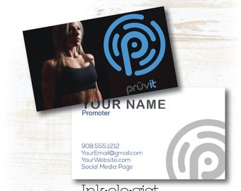 Pruvit Business Card Printed 01 - FREE SHIPPING