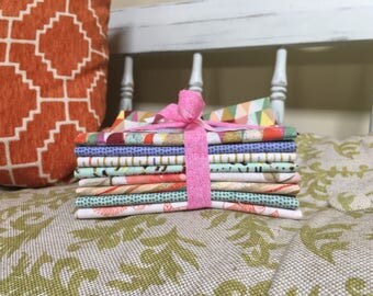 Fat Quarter Bundle of Saturday Morning Fabrics by BasicGrey for Moda Fabrics (8 Fabrics)