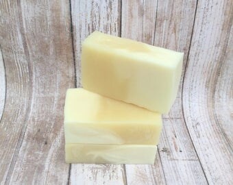 Unscented Dye Free Soap, Naked Soap, Fragrance Free Soap, Shea Butter Soap, Unisex Soap, Plain Soap, Just Soap, Natural Soap