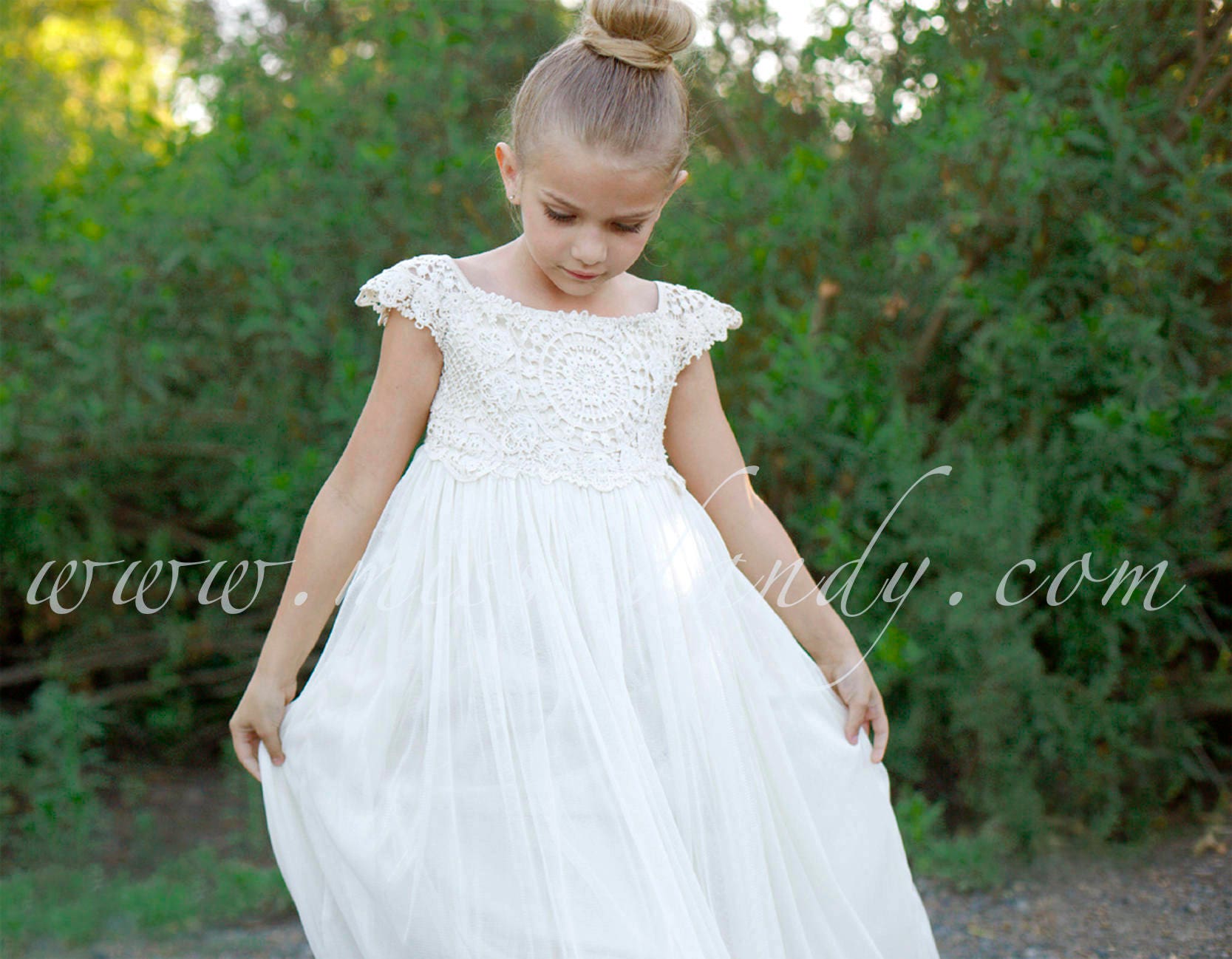 Rustic Flower Girl Dresses