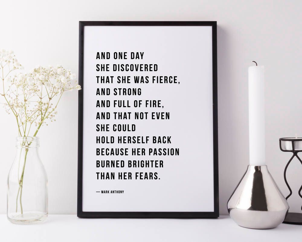 Her Passion Burned Brighter Than Her Fears