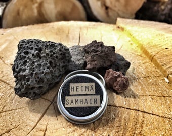Solid perfume Samhain - coffee, clove and patchouli. Sahmain Solid perfume - coffee, clove and patchouli