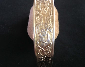 Reed & Barton Sterling Cuff Bracelet 7.5"