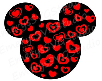 Download Minnie valentine svg | Etsy