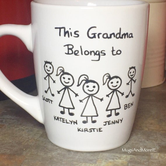 Grandma tea coffee mug Personalized Grandma Mug Grandma