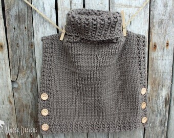 baby girl poncho, toddler handmade pullover, knit pullover, toddler baby shower gift, toddler top, baby shower gift, boy girl knit coat, tan