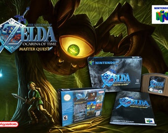 The Legend of Zelda: Ocarina of Time Master Quest CIB N64 NINTENDO
