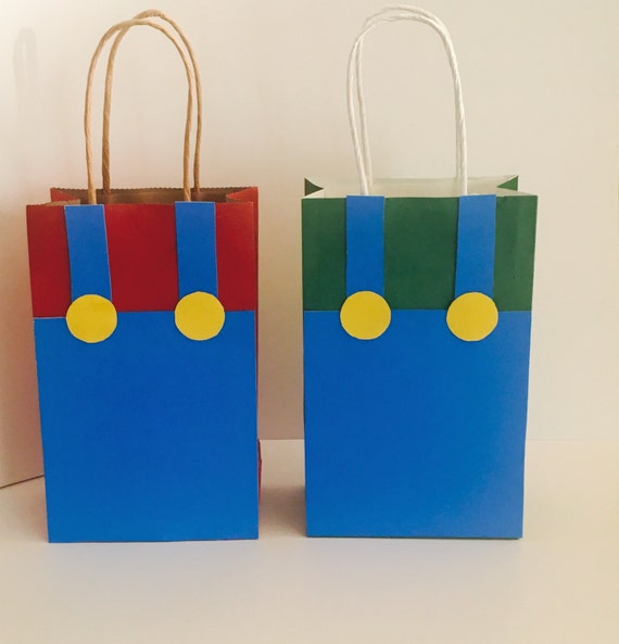 Super Mario Bros Goodie Bags 12 pk 15 pk or 18 pk