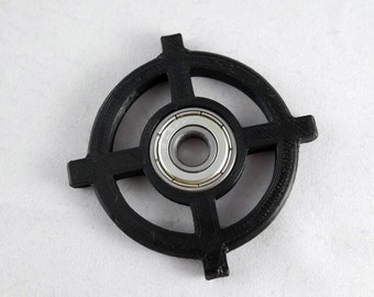 Spinner Fidget Toy EDC Hand Finger Spinner Desk Focus Gun Crosshair One Hand