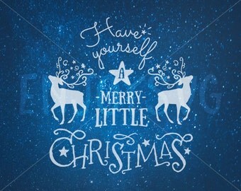Merry Christmas SVG Christmas Svg File Christmas Deer svg Cut Files Deer svg File Cutting Files Silhouette Cameo Cricut svg Winter Svg Files