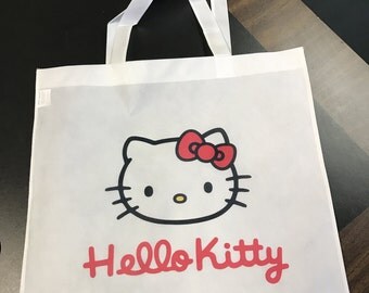 Custom Made Hello Kitty Tote Bag Personalized with your name