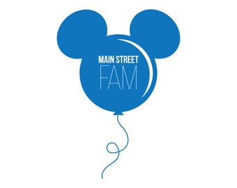 Disney Main Street Fam / Instant Download / Clipart graphic files / Cutting File SVG for Cricut, Silhouette / Vector / Pixar / Disney World