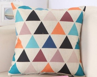 Unique triangle pillow related items | Etsy
