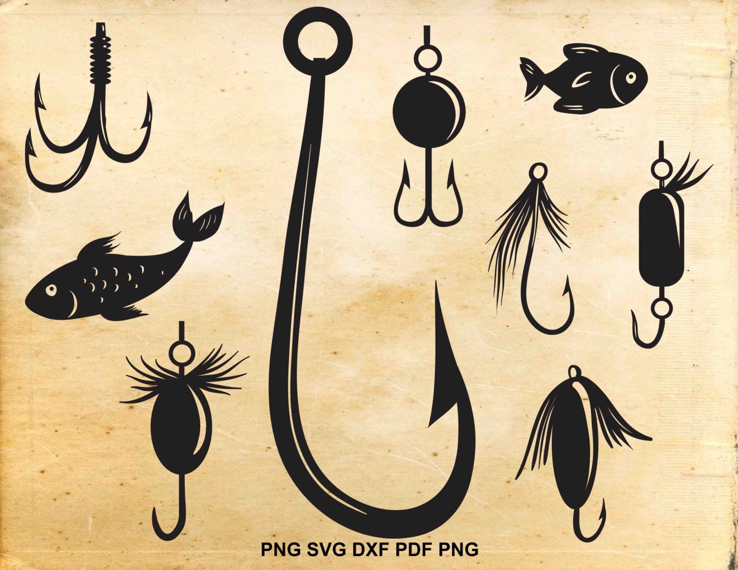 Download Fishing svg lure Fishing lure clipart Fishing hook svg Hook