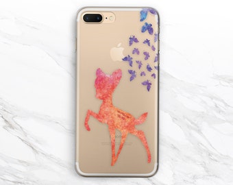 Bambi S8 Plus Galaxy Case Disney Case iPhone 7 Disney Phone Case iPhone 6S Plus Case iPhone 6 Case Galaxy Samsung S6 Galaxy S8 Clear Case