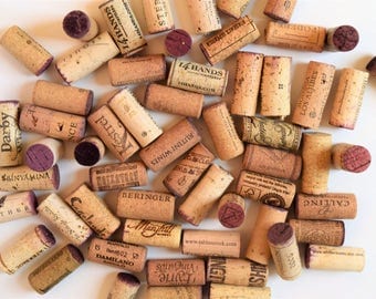50 Red Wine Stain Corks, Wine Corks, Winery Wine Cork, Wine Corks with Logos, Bulk Wine Corks, wine corks. Recycled Wine Corks