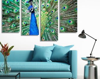 Peacock wallpaper | Etsy