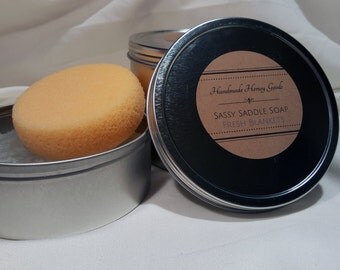 Sassy Saddle Soap - Fresh Blankets