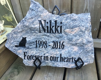 Large Pet Memorial Stone (Grave Stone / Marker)