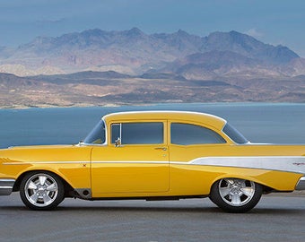 Classic Cars 1957 Chevy Bel Air Print