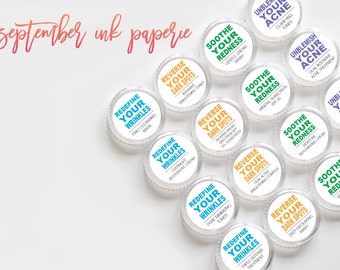 Rodan + Fields Regimen Container Stickers