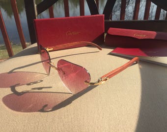 cartier heart glasses