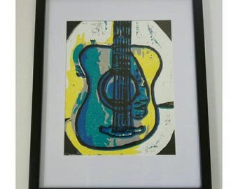 Guitar Wall Decor guitar wall art | etsy Guitar Wall Decor guitar wall art | etsy