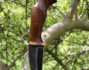 Hand forged 5" camp knife/hunting knife/bushcraft knife.